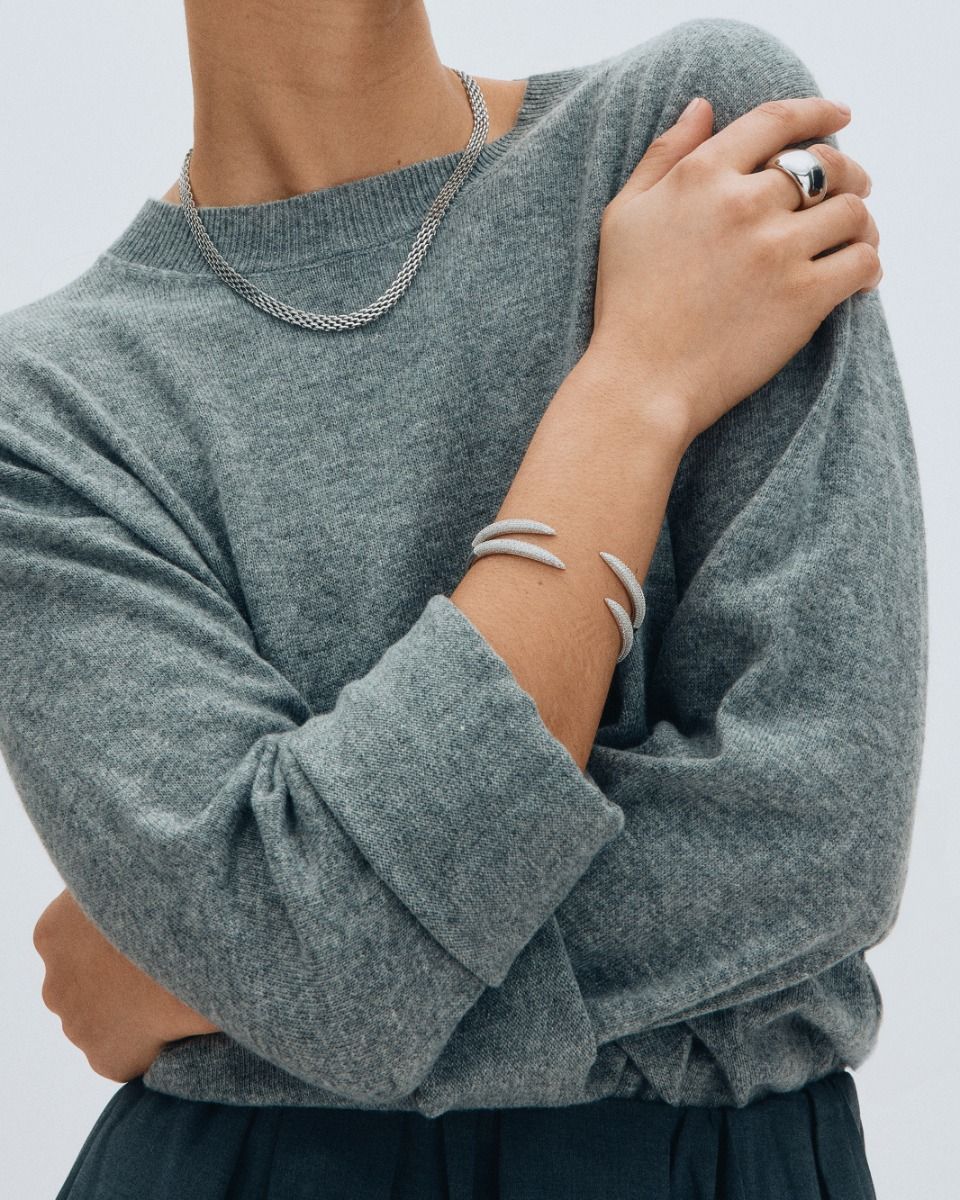 ΒΡΑΧΙΟΛΙ CREST PAVE ΑΠΟ ΑΣΗΜΙ EDBLAD