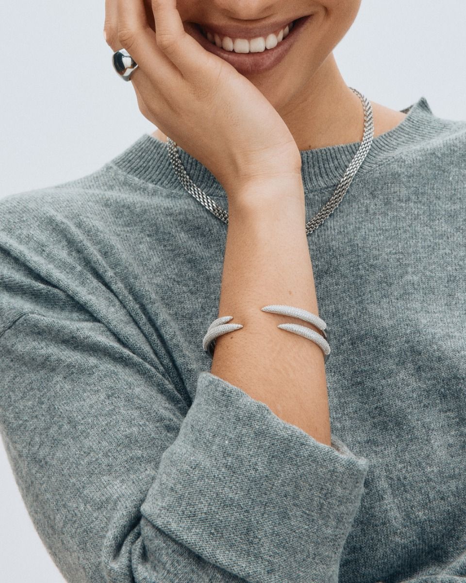 ΒΡΑΧΙΟΛΙ CREST PAVE ΑΠΟ ΑΣΗΜΙ EDBLAD