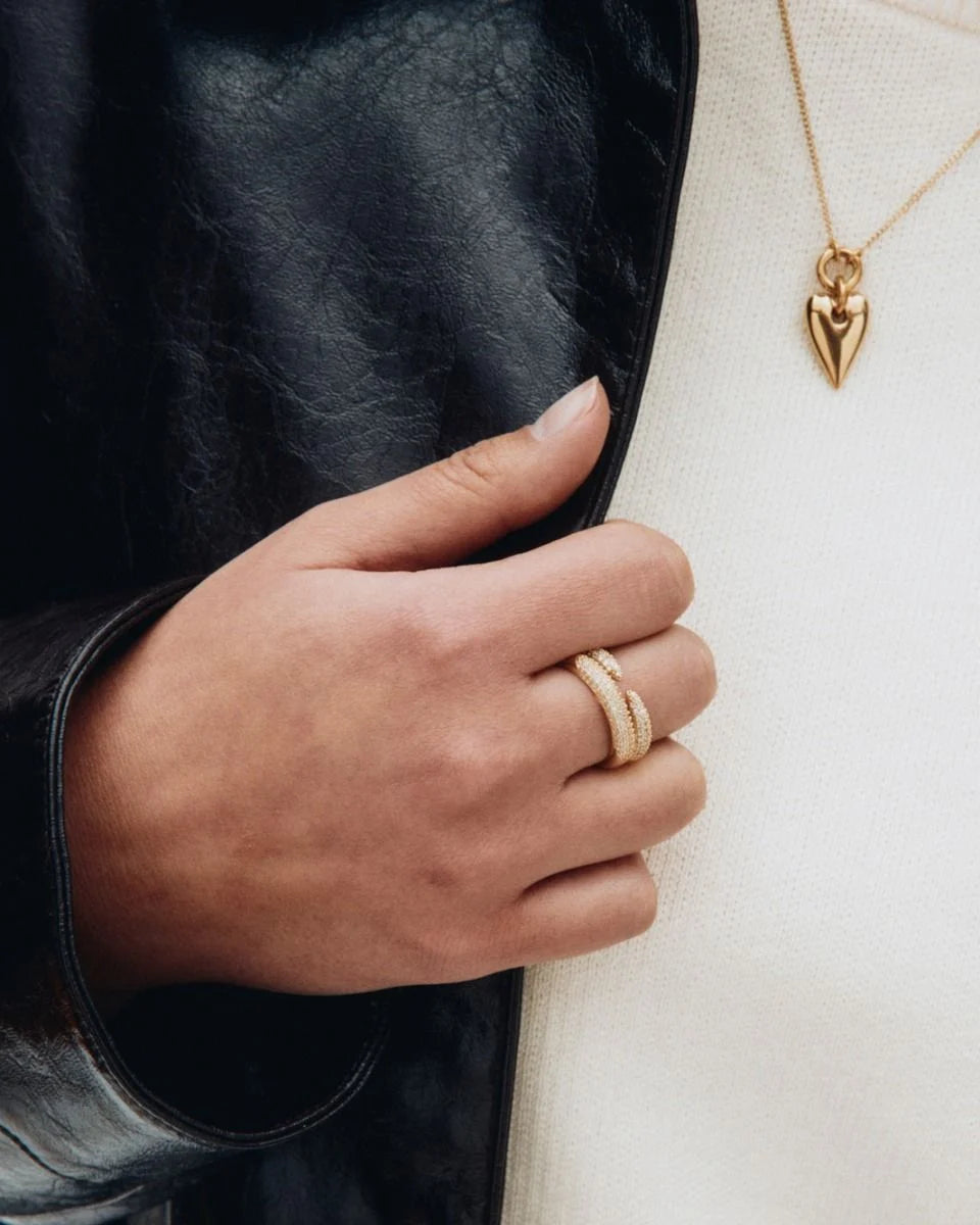 ΧΡΥΣΟ ΔΑΧΤΥΛΙΔΙ ΑΠΟ ΑΣΗΜΙ LUXE EDBLAD