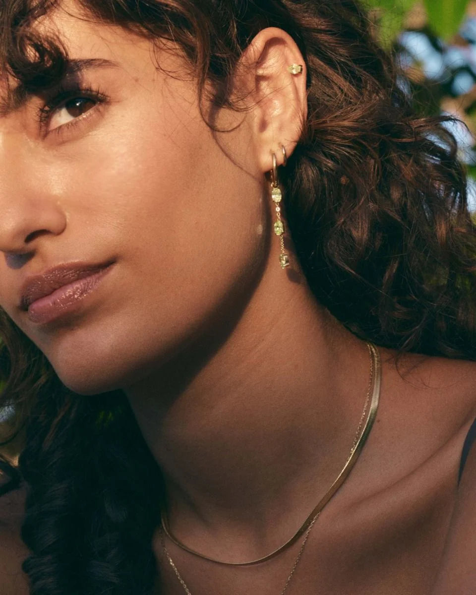 ΣΚΟΥΛΑΡΙΚΙΑ MISTY HOOPS ΠΡΑΣΙΝΟ ΧΡΥΣΟ EDBLAD