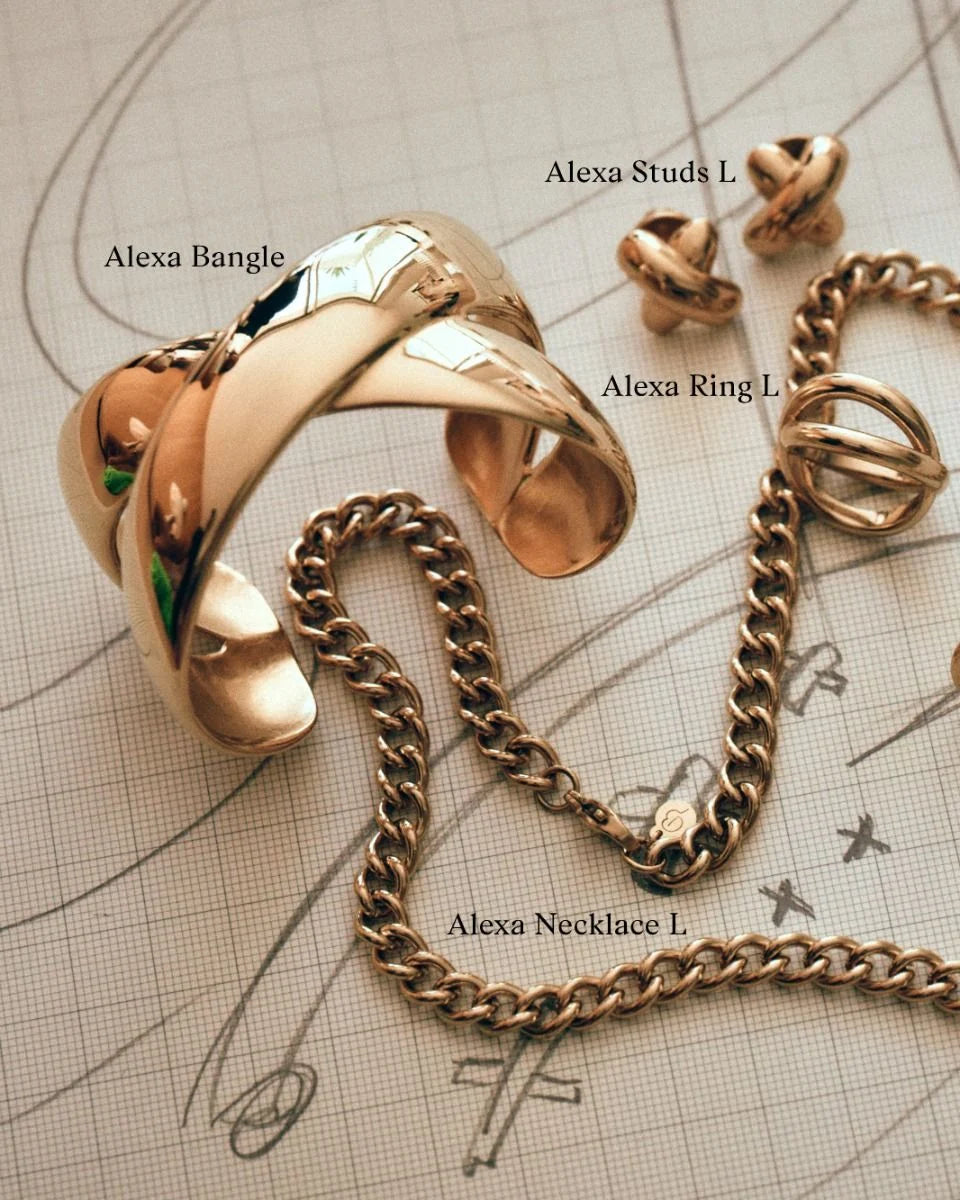 ΚΟΛΙΕ ALEXA ΧΡΥΣΟ L EDBLAD