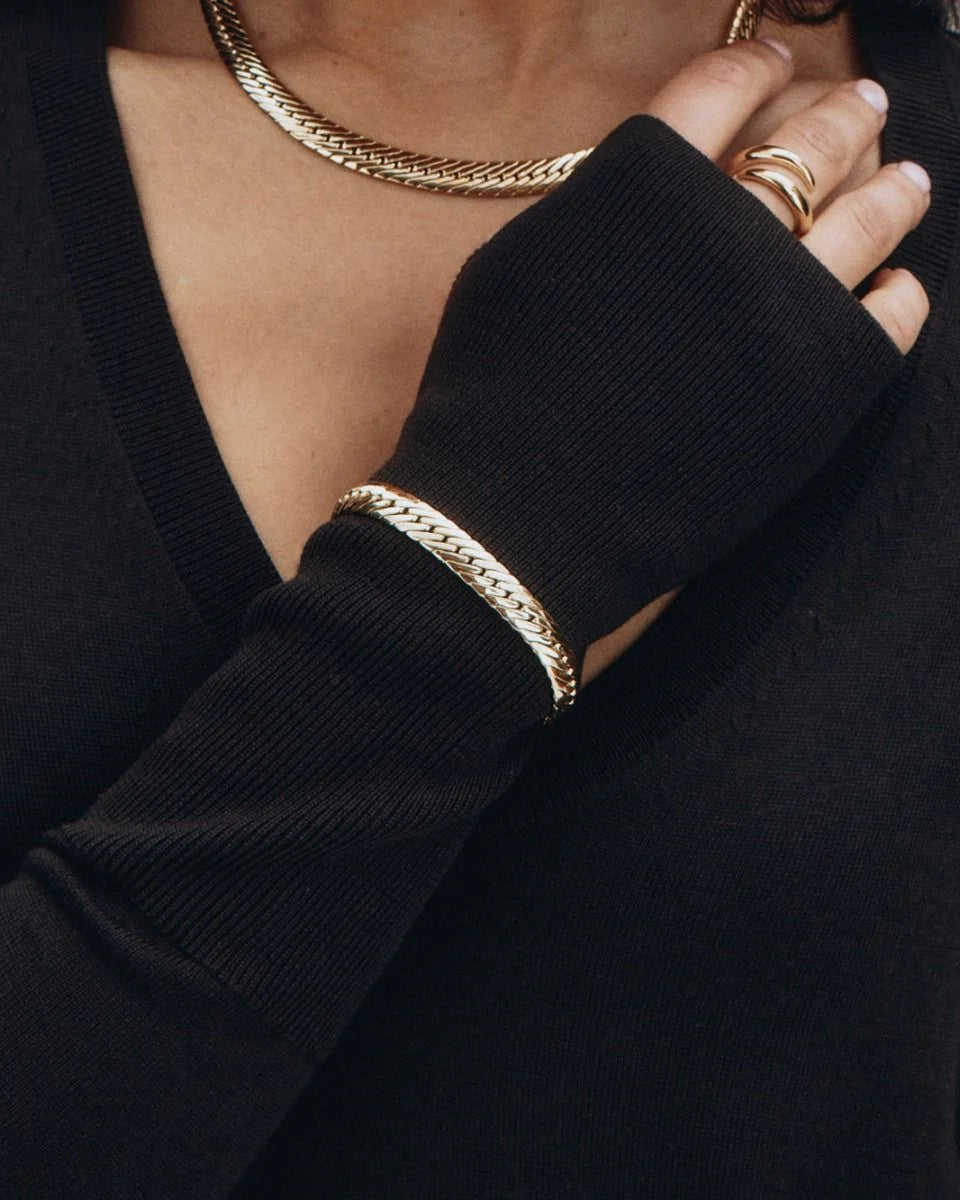 HERA CHAIN ΧΡΥΣΟ ΒΡΑΧΙΟΛΙ EDBLAD