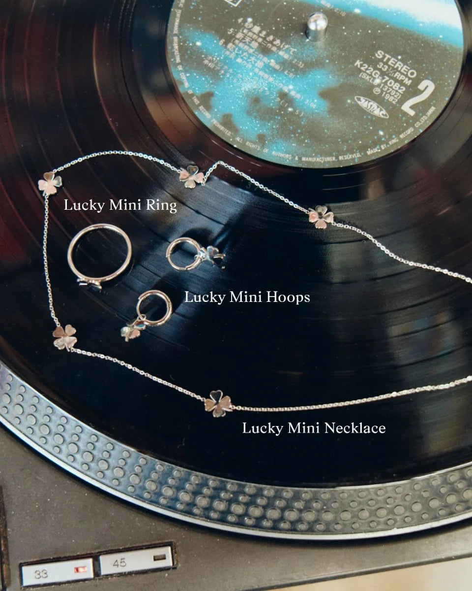 LUCKY MINI HOOPS ΑΠΟ ΑΤΣΑΛΙ EDBLAD