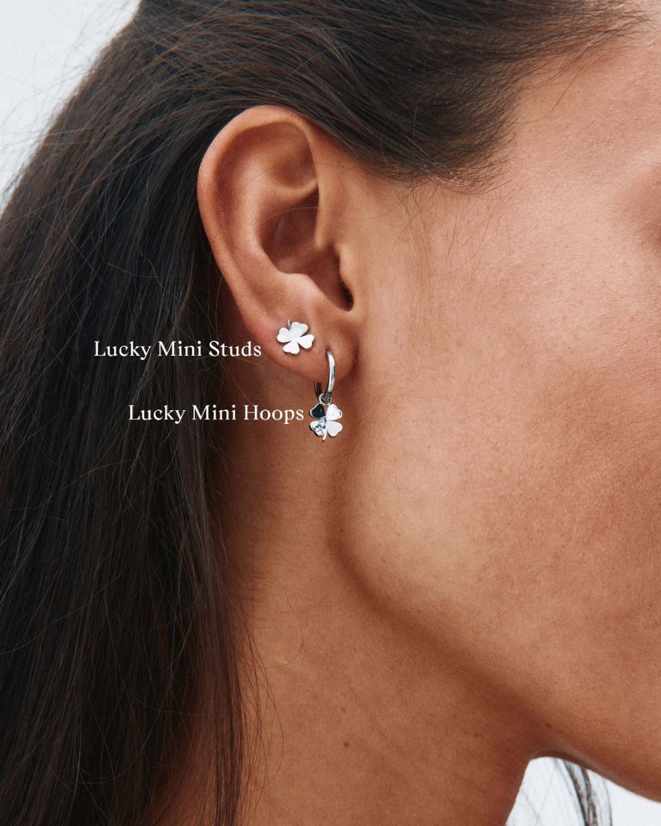 LUCKY MINI HOOPS ΑΠΟ ΑΤΣΑΛΙ EDBLAD