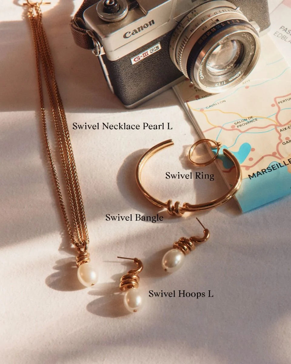 ΔΙΠΛΟ ΚΟΛΙΕ ΜΕ ΜΑΡΓΑΡΙΤΑΡΙ ΑΠΟ ΧΡΥΣΟ EDBLAD