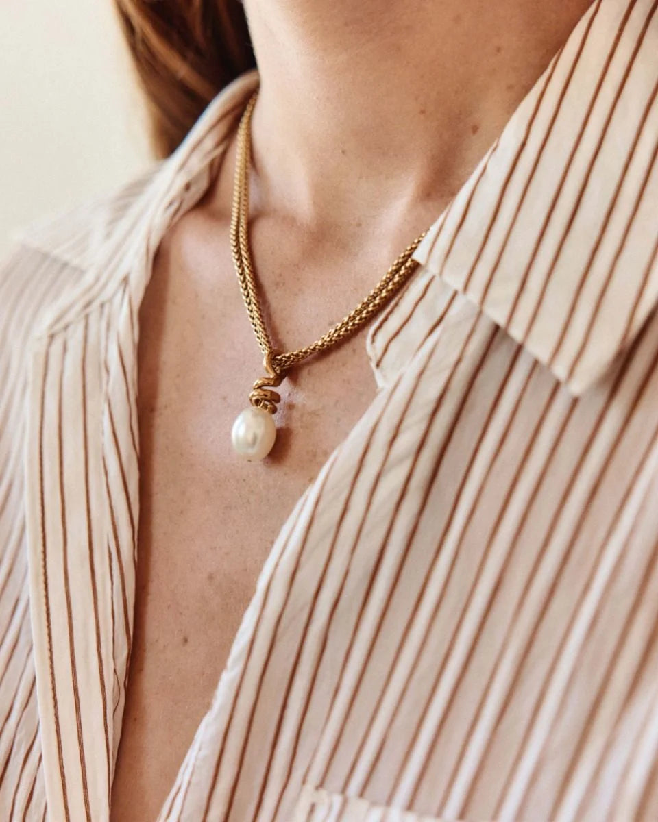 ΔΙΠΛΟ ΚΟΛΙΕ ΜΕ ΜΑΡΓΑΡΙΤΑΡΙ ΑΠΟ ΧΡΥΣΟ EDBLAD