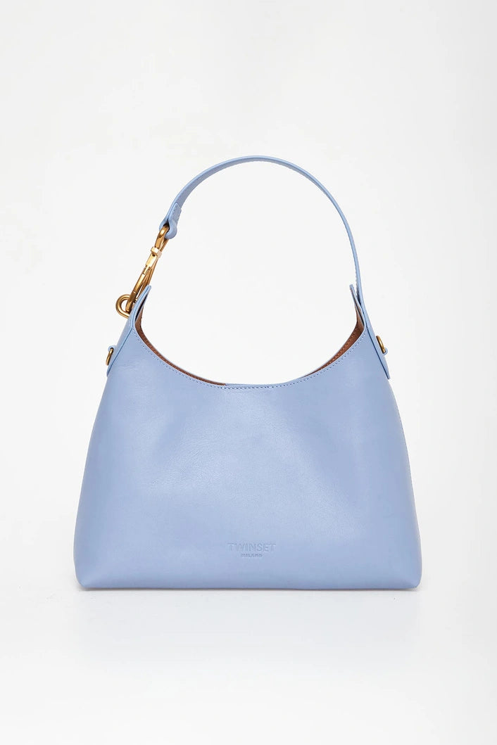 ΔΕΡΜΑΤΙΝΗ ΤΣΑΝΤΑ HOBO (BLUE JASMINE) TWINSET