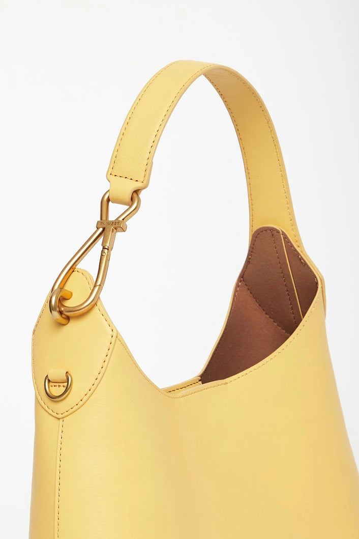 ΔΕΡΜΑΤΙΝΗ ΤΣΑΝΤΑ HOBO (LEMON) TWINSET