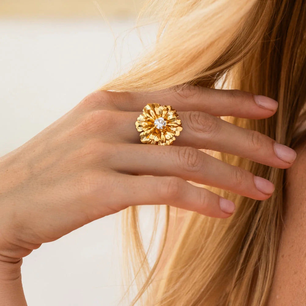 BLOSSOM RING / CRYSTAL CAROLINE SVEBDBOM