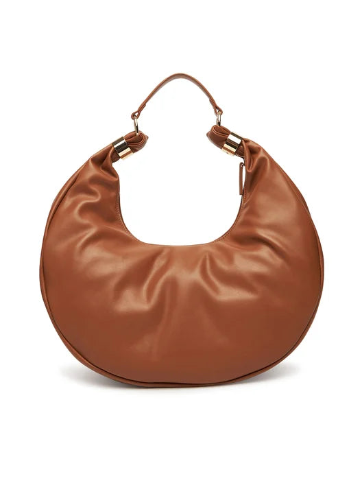 ΤΣΑΝΤΑ HOBO 'ECLIPSE' ΜΕ ΧΡΥΣΟΥΣ ΚΡΙΚΟΥΣ TWINSET