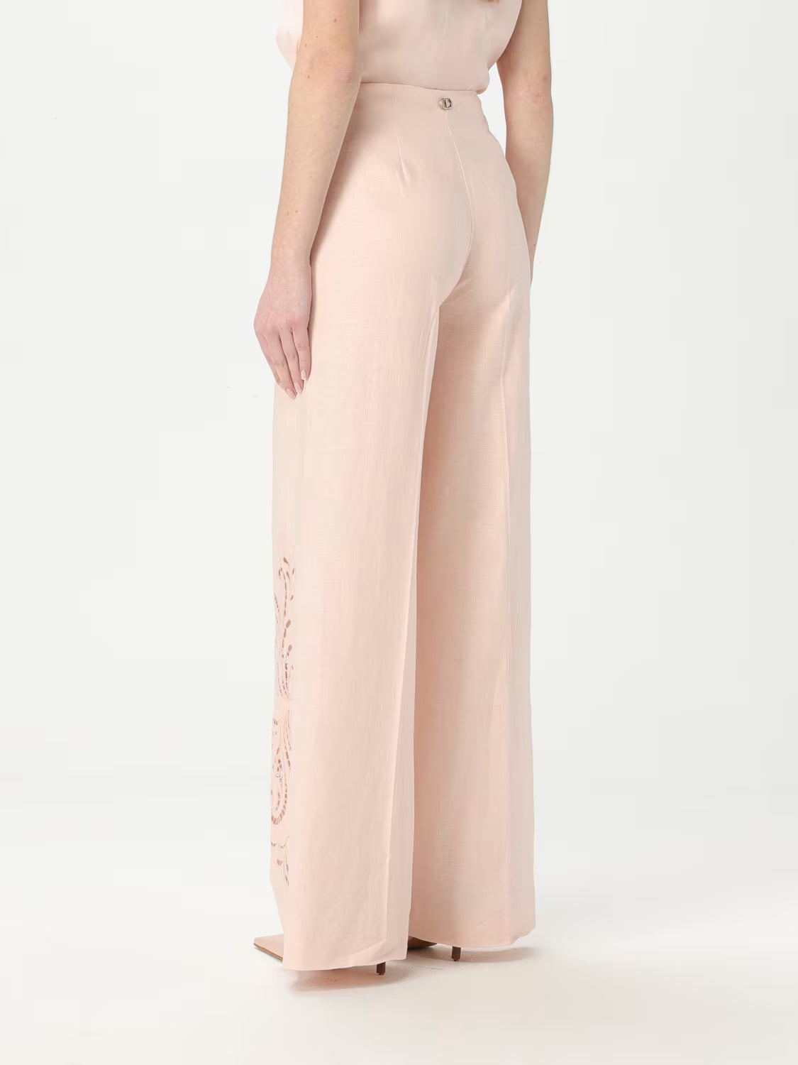 ΛΙΝΟ ΠΑΝΤΕΛΟΝΙ ΜΕ ΚΕΝΤΗΜΑ TWINSET