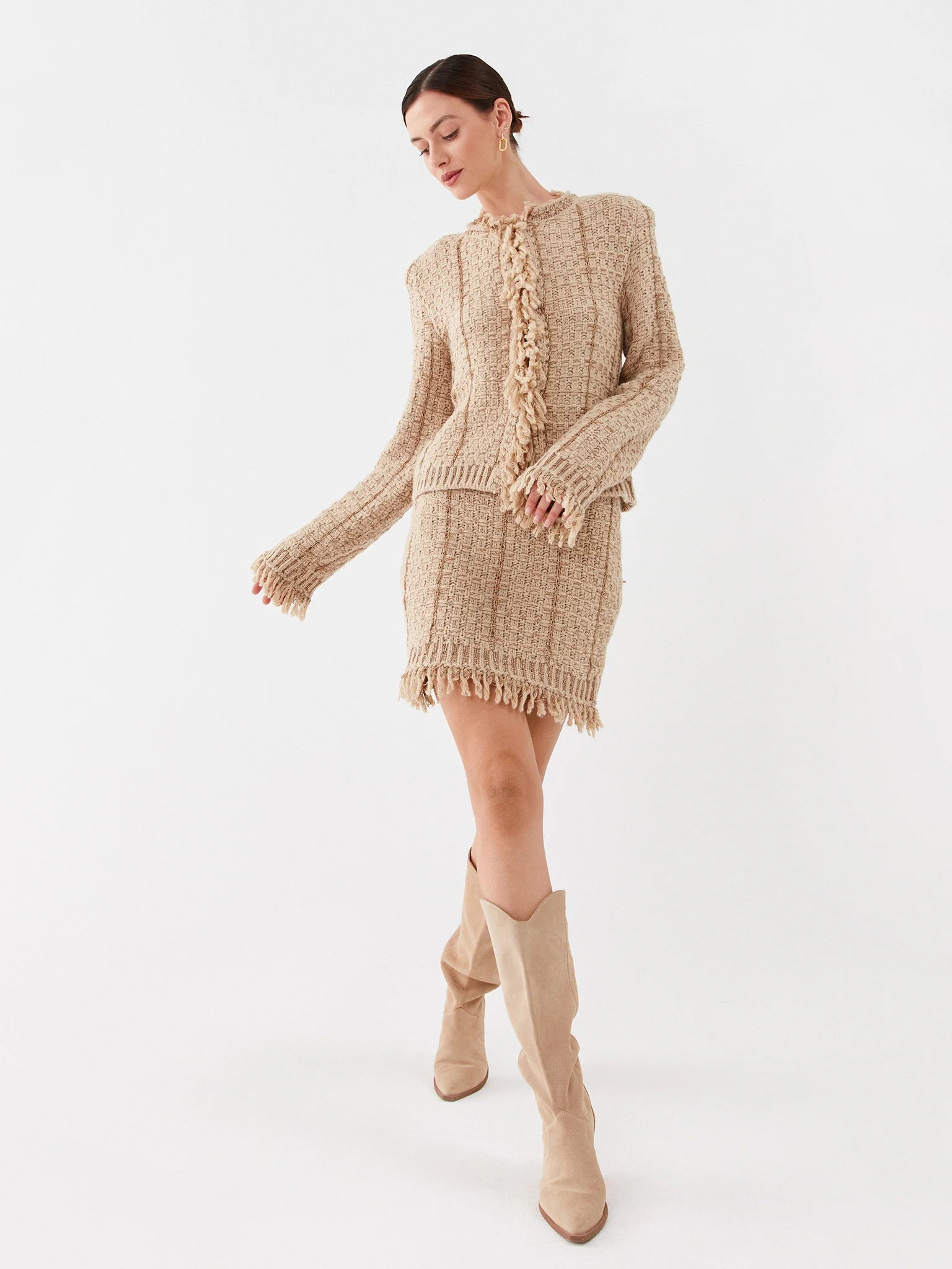 ΜΙΝΙ ΠΛΕΚΤΗ ΦΟΥΣΤΑ TWINSET