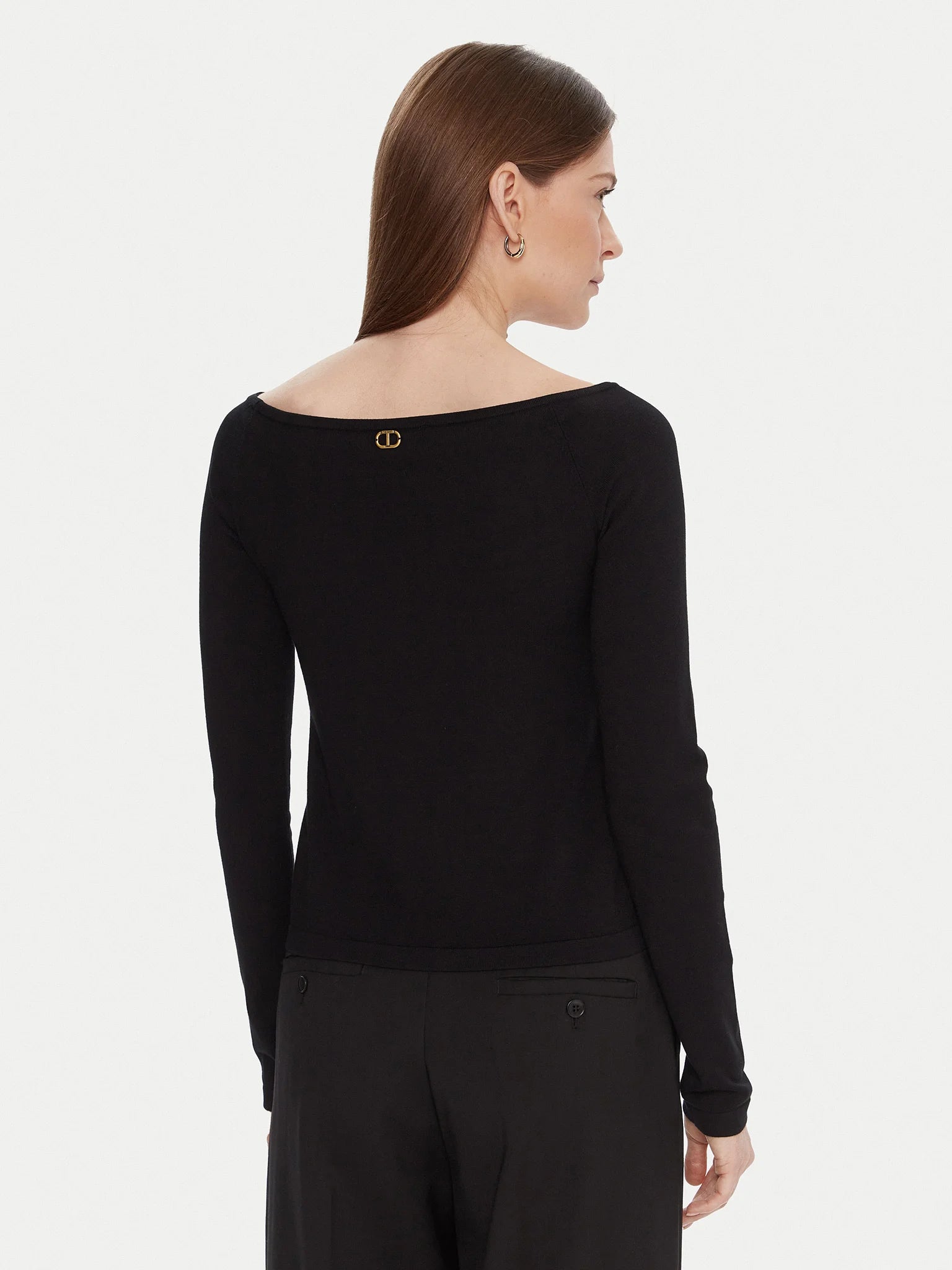 ΠΛΕΚΤΗ ΜΠΛΟΥΖΑ ΜΕ ΤΟΥΛΙ TWINSET MILANO