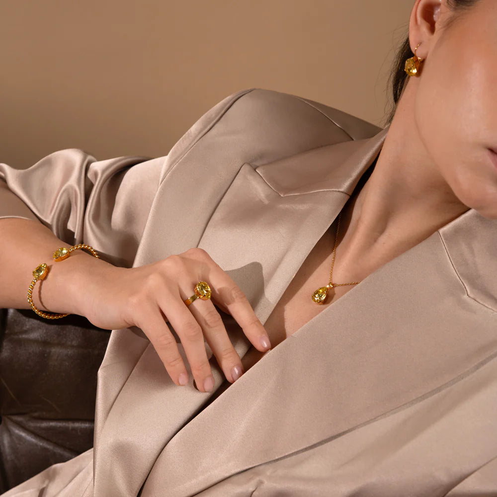 ΒΡΑΧΙΟΛΙ MINI DROP/ RE CREATED DARK JONQUIL CAROLINE SVEBDBOM