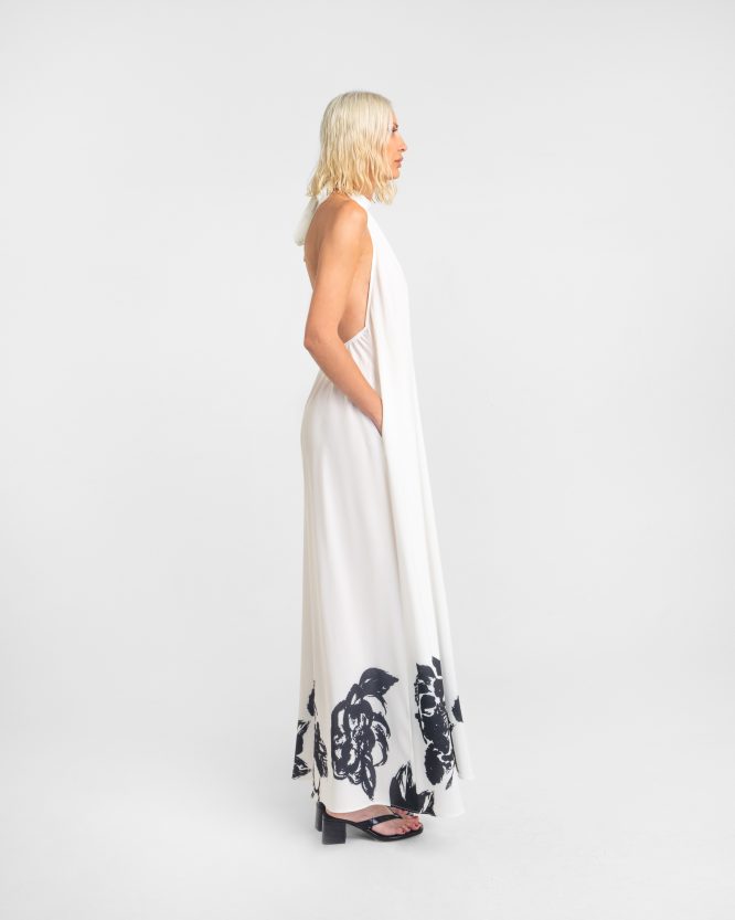 LOLA MAXI ΦΟΡΕΜΑ (WHITE) MAMOUSH ΠΡΟΣΦΟΡΕΣ 6