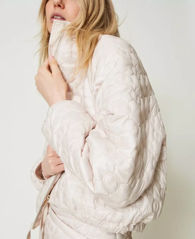 ΚΑΠΙΤΟΝΕ PUFFER JACKET ΜΕ OVAL T TWINSET new arrivals 7