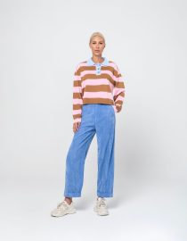 REBECCA CORDUROY PANTS (BLUE) MAMOUSH ΝΕΕΣ ΑΦΙΞΕΙΣ 8