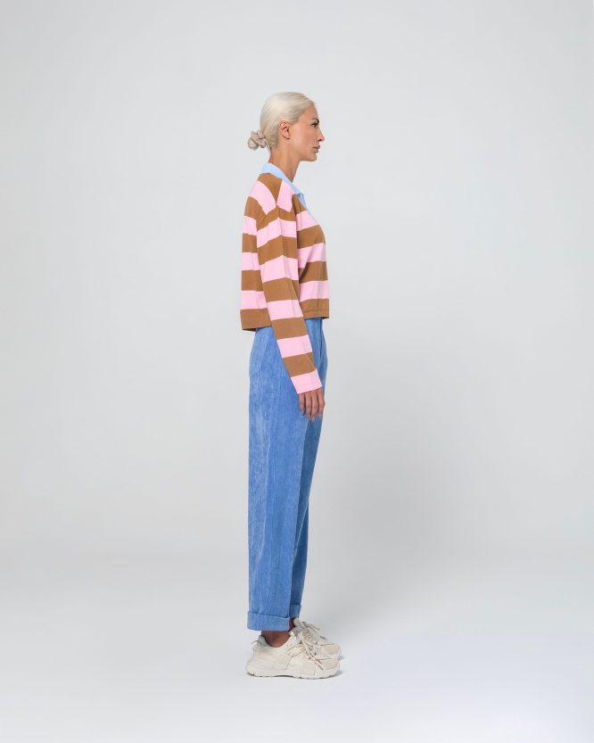 REBECCA CORDUROY PANTS (BLUE) MAMOUSH ΝΕΕΣ ΑΦΙΞΕΙΣ 5