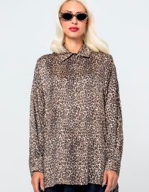 VICTORIA OVERSIZED ΠΟΥΚΑΜΙΣΟ (ANIMAL PRINT) MAMOUSH ΝΕΕΣ ΑΦΙΞΕΙΣ 9