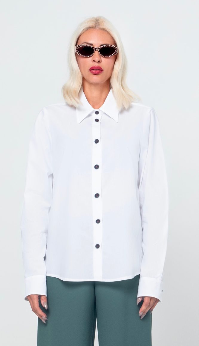 ALICE ΒΑΜΒΑΚΕΡΟ ΠΟΥΚΑΜΙΣΟ (WHITE) MAMOUSH new arrivals 3