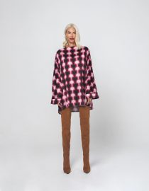 ALEXIS OVERSIZED MINI ΦΟΡΕΜΑ (ENERGY PINK) MAMOUSH BLOUSES