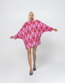 ALEXIS OVERSIZED MINI ΦΟΡΕΜΑ (ENERGY PINK) MAMOUSH new arrivals 7