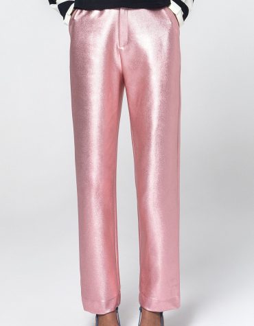 CINDY LAMINATE ΥΦΑΣΜΑΤΙΝΟ ΠΑΝΤΕΛΟΝΙ (PINK) MAMOUSH pants 2