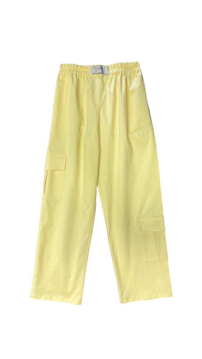 UNISEX CARGO ΠΑΝΤΕΛΟΝΙ (PALE YELLOW) MILKWHITE ΝΕΕΣ ΑΦΙΞΕΙΣ 3