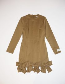 MINI ΦΟΡΕΜΑ ΜΕ ΦΙΟΓΚΟΥΣ (OLIVE) MILKWHITE new arrivals 4