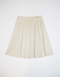 MINI ΦΟΡΕΜΑ ΜΕ ΦΙΟΓΚΟΥΣ (OLIVE) MILKWHITE new arrivals 2