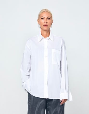 DEMI ΒΑΜΒΑΚΟ ΠΟΥΚΑΜΙΣΟ (WHITE) MAMOUSH new arrivals