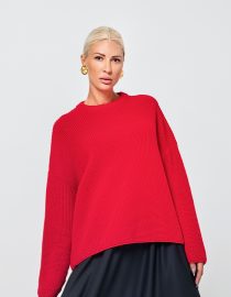 SALMA ΠΛΕΚΤΗ ΜΠΛΟΥΖΑ (RED) MAMOUSH new arrivals 7