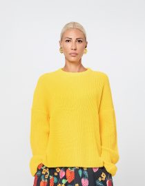 SALMA ΠΛΕΚΤΗ ΜΠΛΟΥΖΑ (YELLOW) MAMOUSH new arrivals 8