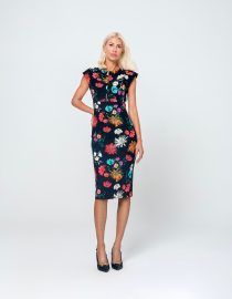 CLEO MIDI ΦΟΡΕΜΑ (FLOWERS) MAMOUSH new arrivals 7