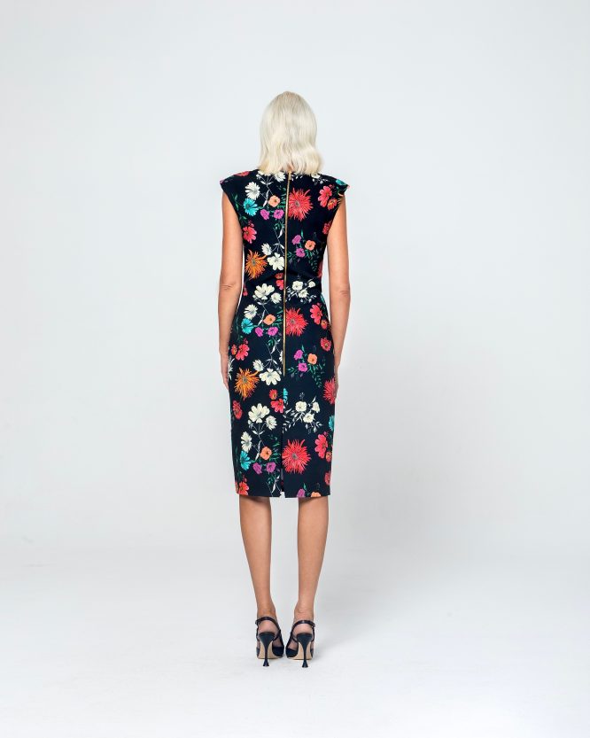 CLEO MIDI ΦΟΡΕΜΑ (FLOWERS) MAMOUSH new arrivals 6