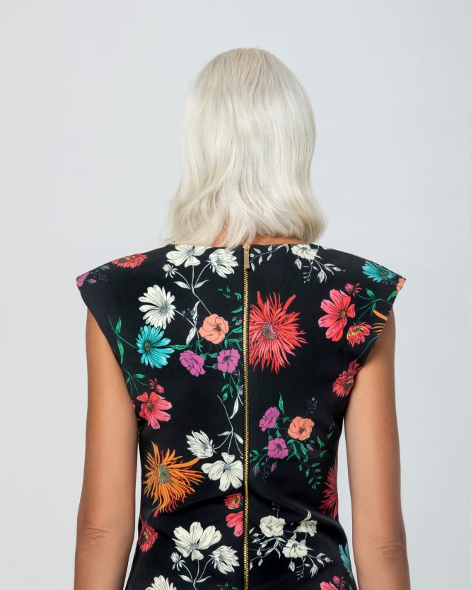 CLEO MIDI ΦΟΡΕΜΑ (FLOWERS) MAMOUSH new arrivals 4