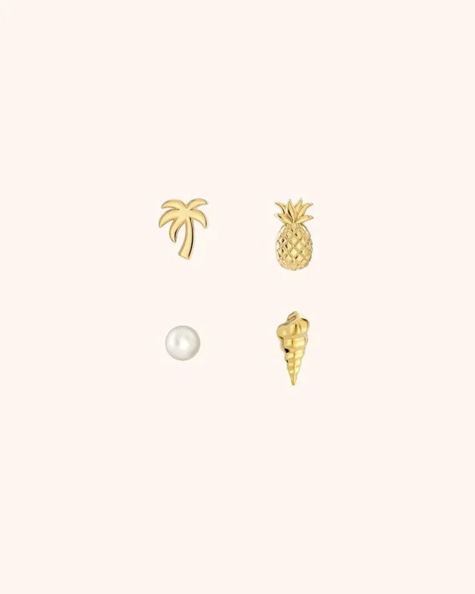 ONE STUDS TROPIC GOLD EDBLAD OUTLET -70% 5