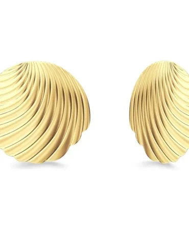 SHELLI EARRINGS  L GOLD EDBLAD ΑΞΕΣΟΥΑΡ 2