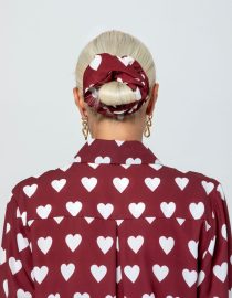 SCRUNCHIES (BURGUNDY HEARTS) MAMOUSH ΝΕΕΣ ΑΦΙΞΕΙΣ 5