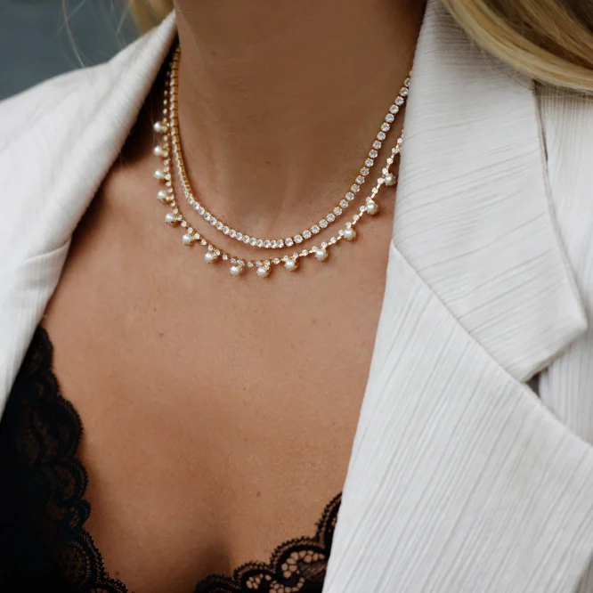 LILY NECKLACE / PEARL CAROLINE SVEBDBOM ACCESSORY 6