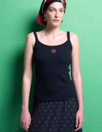 ‘BELLA’  ΤΟΠ ΜΕ ΚΕΝΤΗΜΑ (BLACK) MAMOUSH new arrivals 6