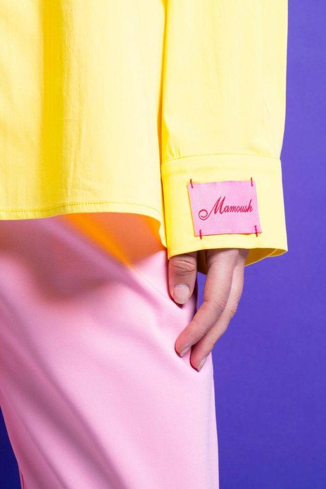 ‘REA’ OVERSIZED ΒΑΜΒΑΚΕΡΟ ΠΟΥΚΑΜΙΣΟ (YELLOW) MAMOUSH new arrivals 4