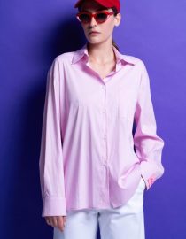 ‘REA’ OVERSIZED ΒΑΜΒΑΚΕΡΟ ΠΟΥΚΑΜΙΣΟ (BABY PINK) MAMOUSH new arrivals 7